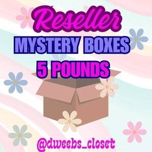 Reseller Mystery Bundle Box - 5 pounds of ready-to-sell‎ clothing